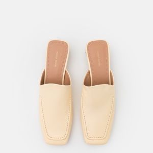 MANSUR GAVRIEL PRIMEOSE MULE CREMA WHITE 🤍🤍🤍